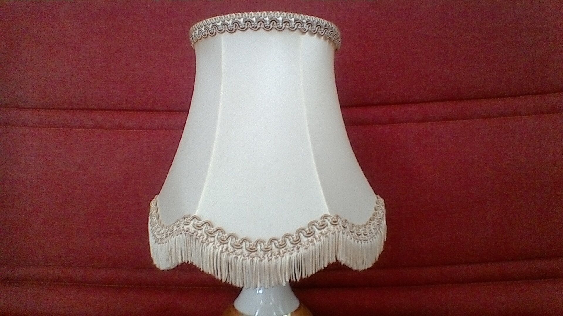 Porcelain bedside lamp