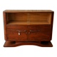 Art Deco display cabinet in rosewood