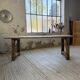 Table de ferme travail pin 1950 220cm