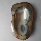 2 vide poche en pierre d'agate