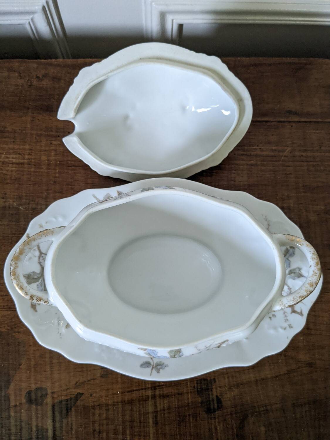 Saucer boat A.Hache Vierzon