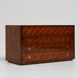 Commode à tiroirs en bambou, Italie 1970