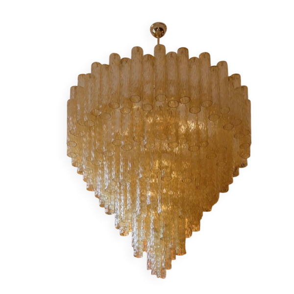 Lustre Art Deco 6 étages verre de murano diamètre 126cm — Beyit