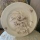 Large round ironstone dish stamped Clairefontaine