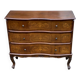 Commode chinoise vintage en bois avec décoration