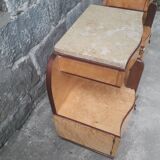 Pair of art deco bedsides