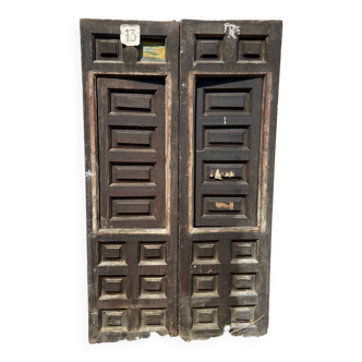 Old doors 2 leaves plus opening