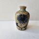 Vase with floral motif in enamelled ceramic - signed Suzanne Dauliach