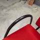 Sofa set with 2 designer armchairs 2001 red