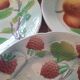 Assiette en barbotine