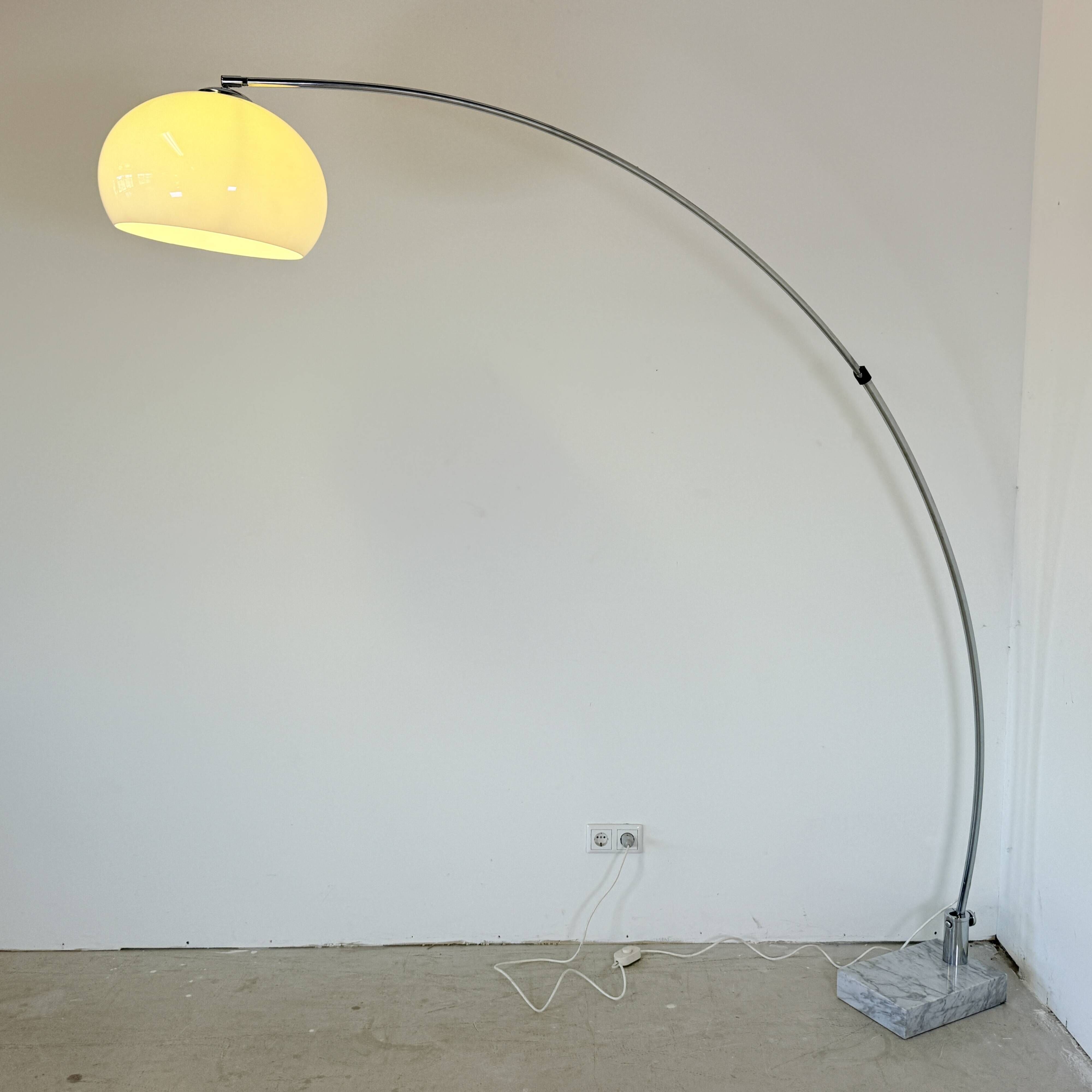 Space Age Arc Lamp – 1970s – Sölken Leuchten / Reggiani Style