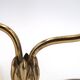 Bronze Water Lily Lamp by Lucien Gau, 1990s