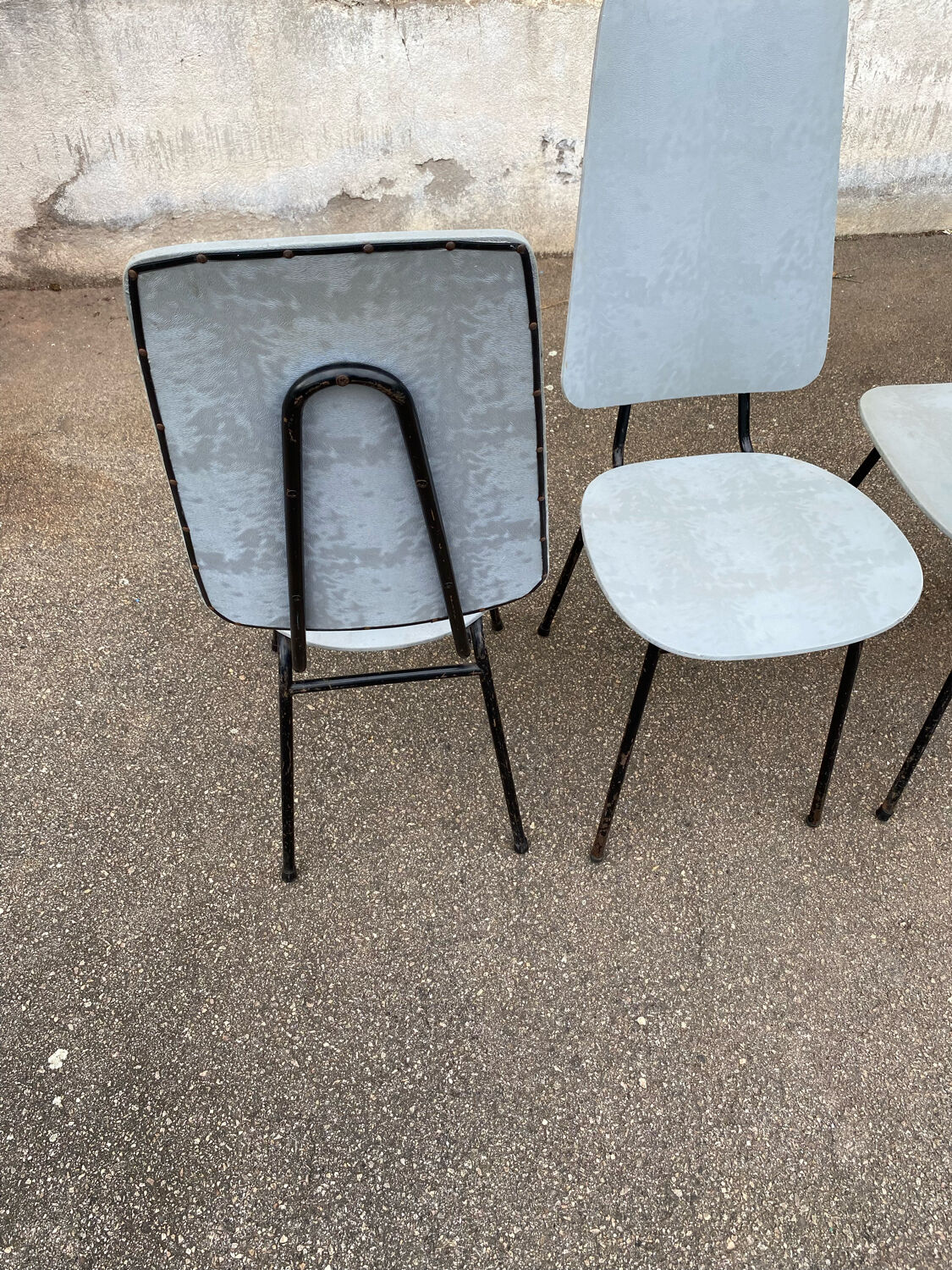 Set of 6 vintage dining room chairs