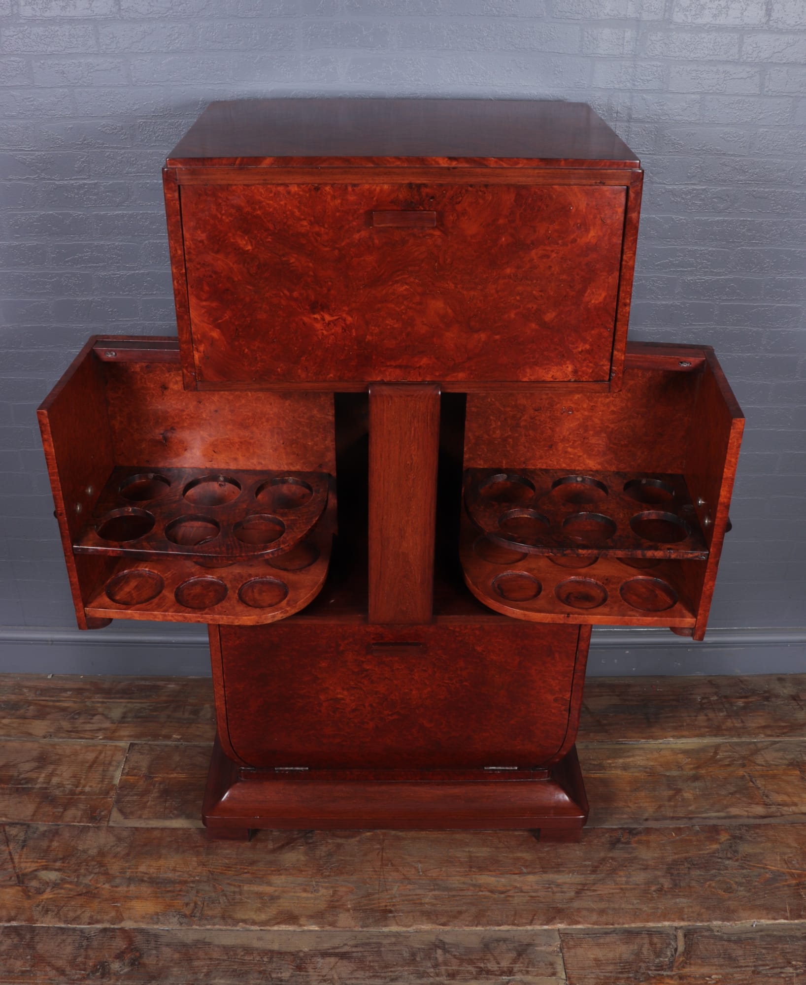 Italian Art Deco Cocktail Cabinet