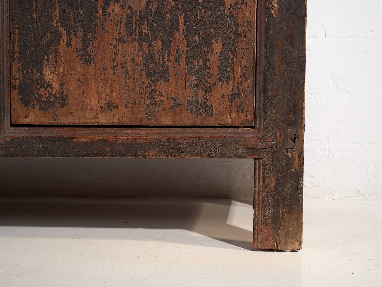 Antique sideboard in dark tones (c.1900) #26