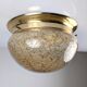 Murano Glass Ceiling Lamp with Caramel Effect, 1960s
