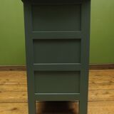 Vintage blue painted Ercol sideboard