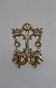 Swedish wall sconce in brass, mid-20th century.