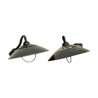 Pair of light suspensions