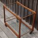Scandinavian teak serving cart