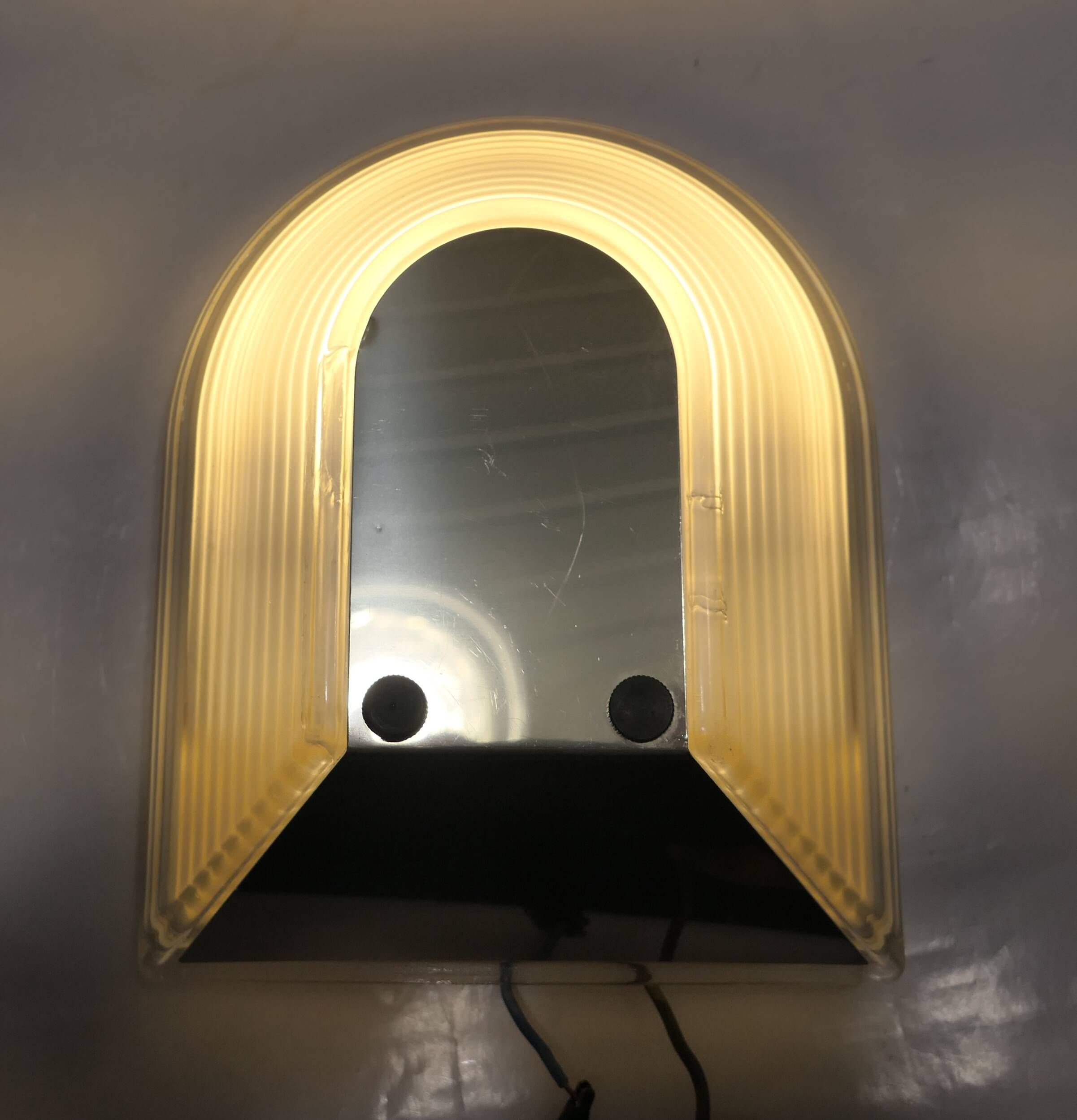 Prisma style art deco wall lights 1986/90 Italy