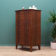 Mahogany chest of drawers, Danish design, 1960s, manufacturer: Øm Mobelfabrik