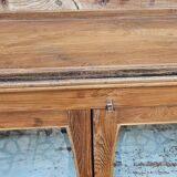 Vitrine Art déco en teck