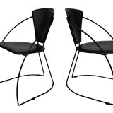 Vintage Arrben Linda dining chairs set of four 1980s design