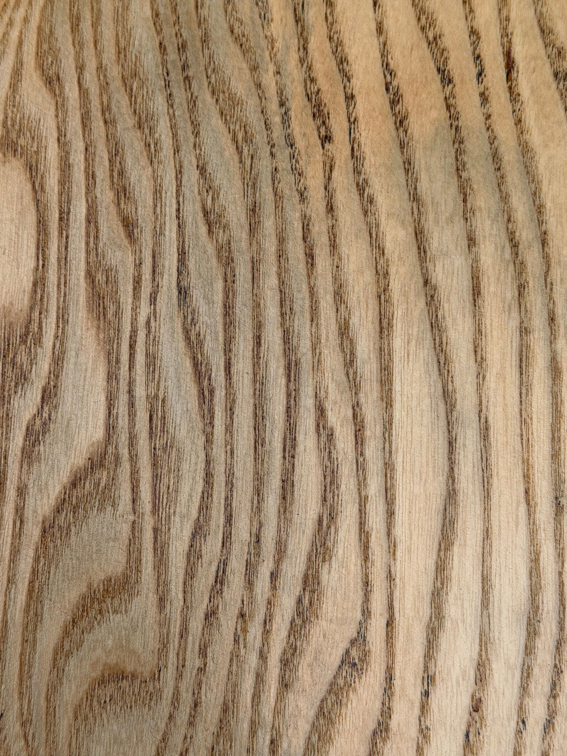 1950s solid oak tripod workshop stool with a screw mechanism.