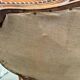 Pair of Louis XV style armchairs in ochre velvet