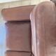 Canape 2 seater 100% leather brown