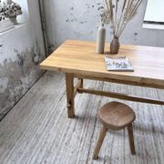 Table mobilier montagne 1950 hêtre massif