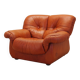 Lounge chair, Italian design, 1970s, manufacturer: PelleRossi