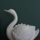Cache pot jardinière cygne 34 cm