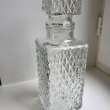 Carafe à whisky en verre années 70