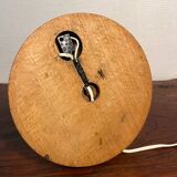 Pied de lampe en bois année 60
