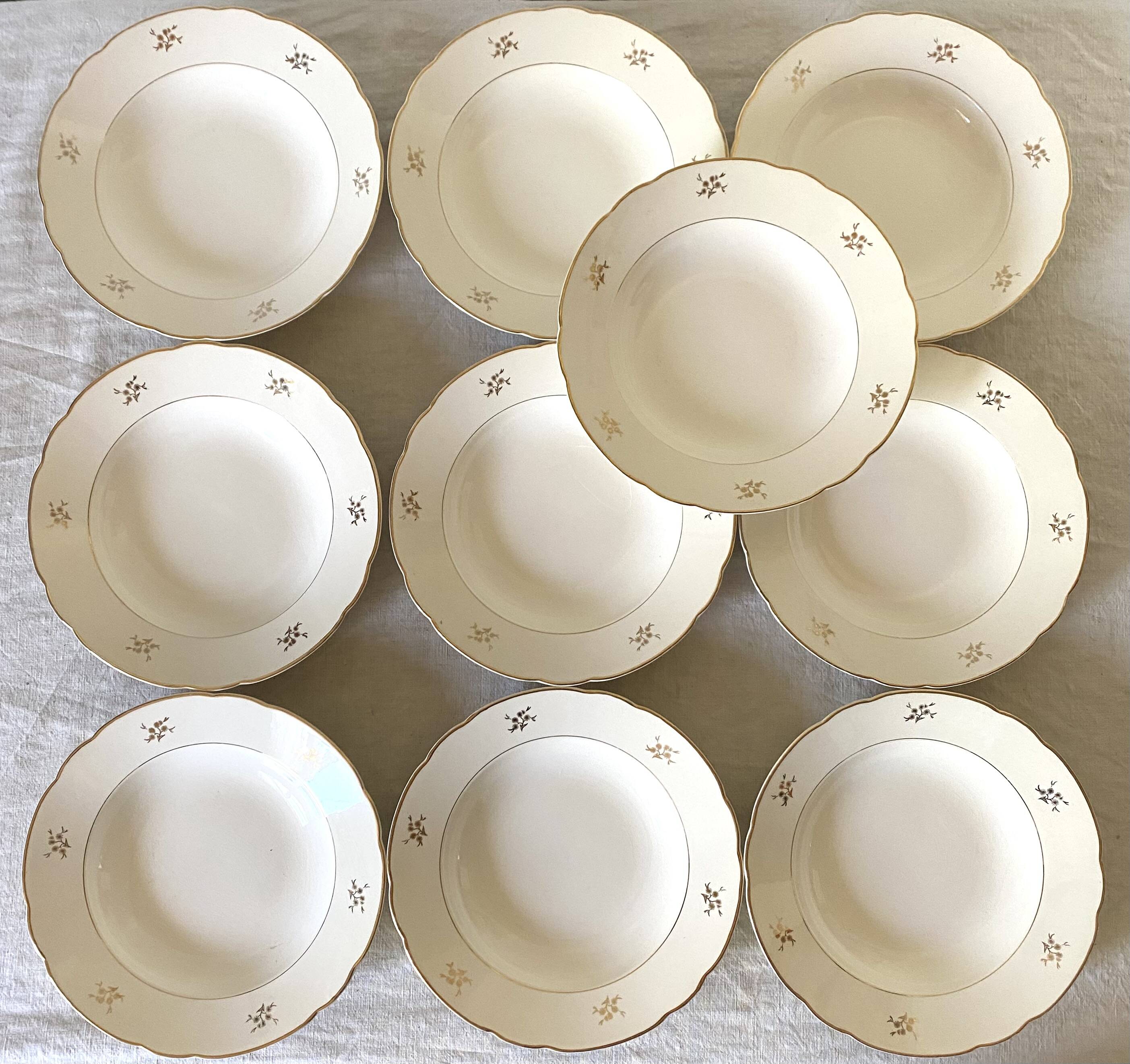 Villeroy & Boch soup plates