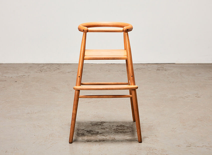 Chaise haute pour enfants de Nanna Ditzel pour Kold Savvaerk Danemark Années 1950