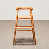 Chaise haute pour enfants de Nanna Ditzel pour Kold Savvaerk Danemark Années 1950