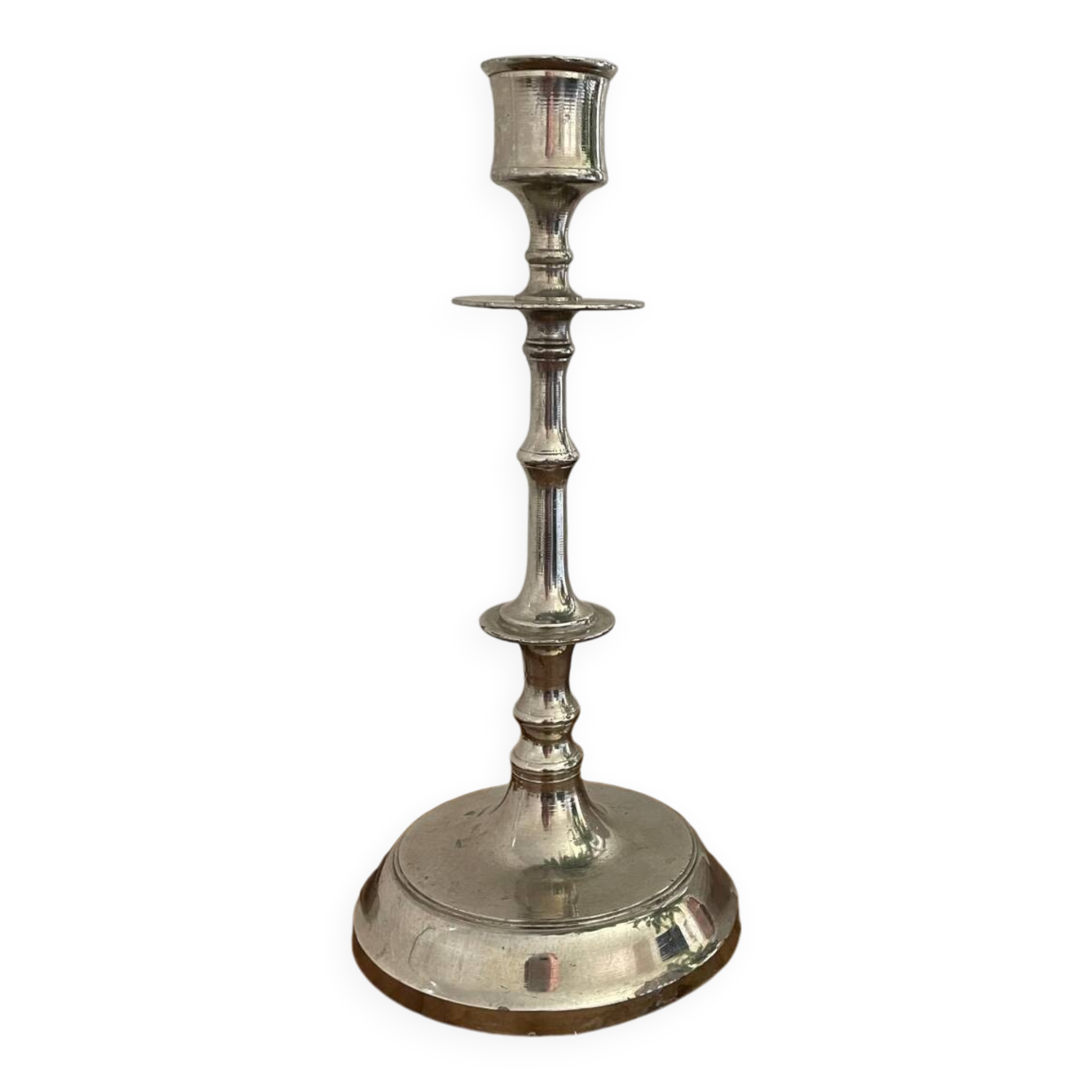 Vintage silver candle holder