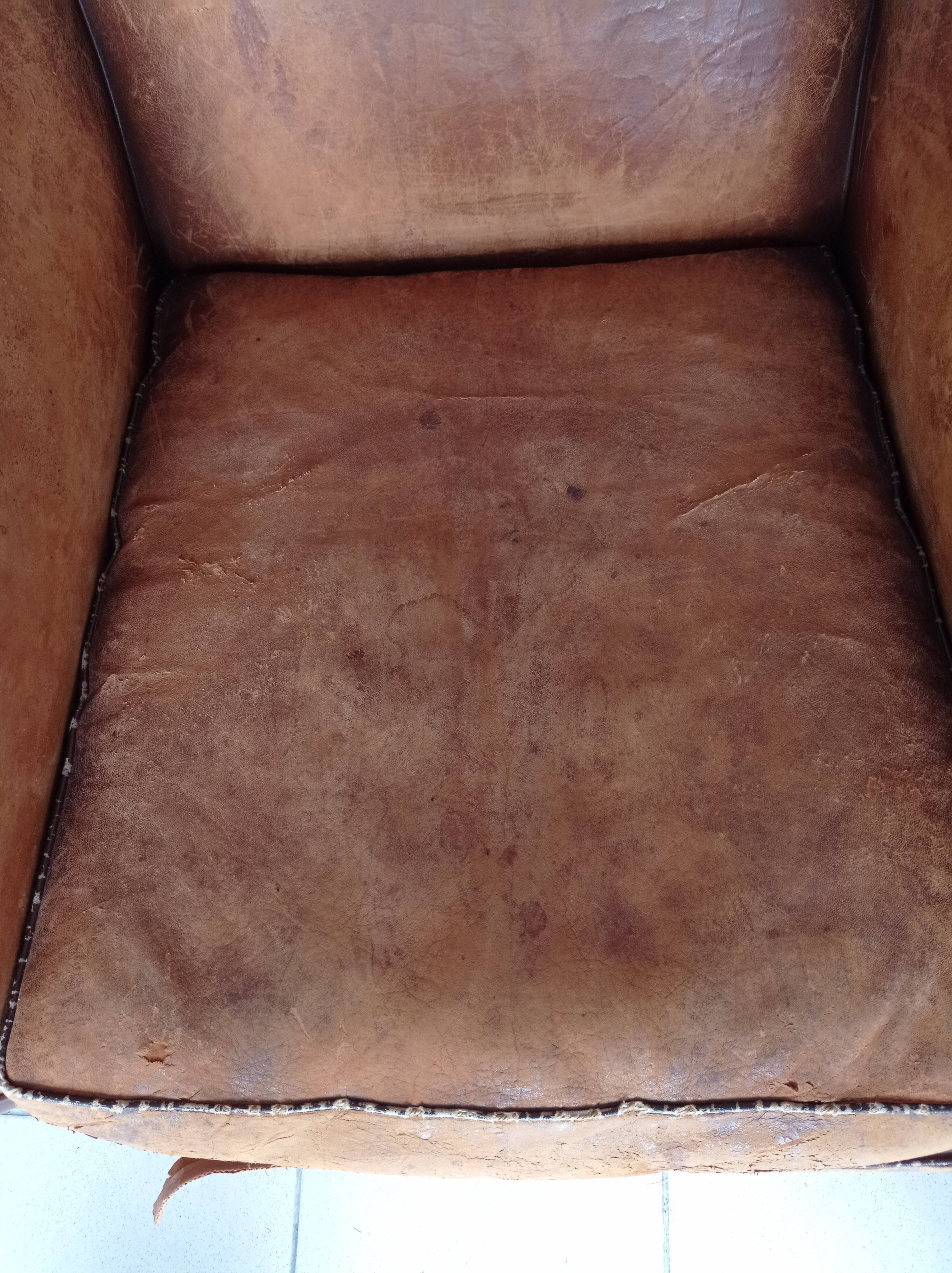 Moustache club armchair