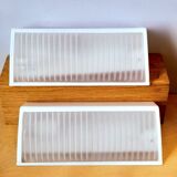 Pair of Holophane wall lights 1950