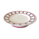 Compotier basque porcelaine rouge et bleu
