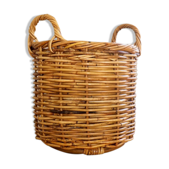 Old wicker basket