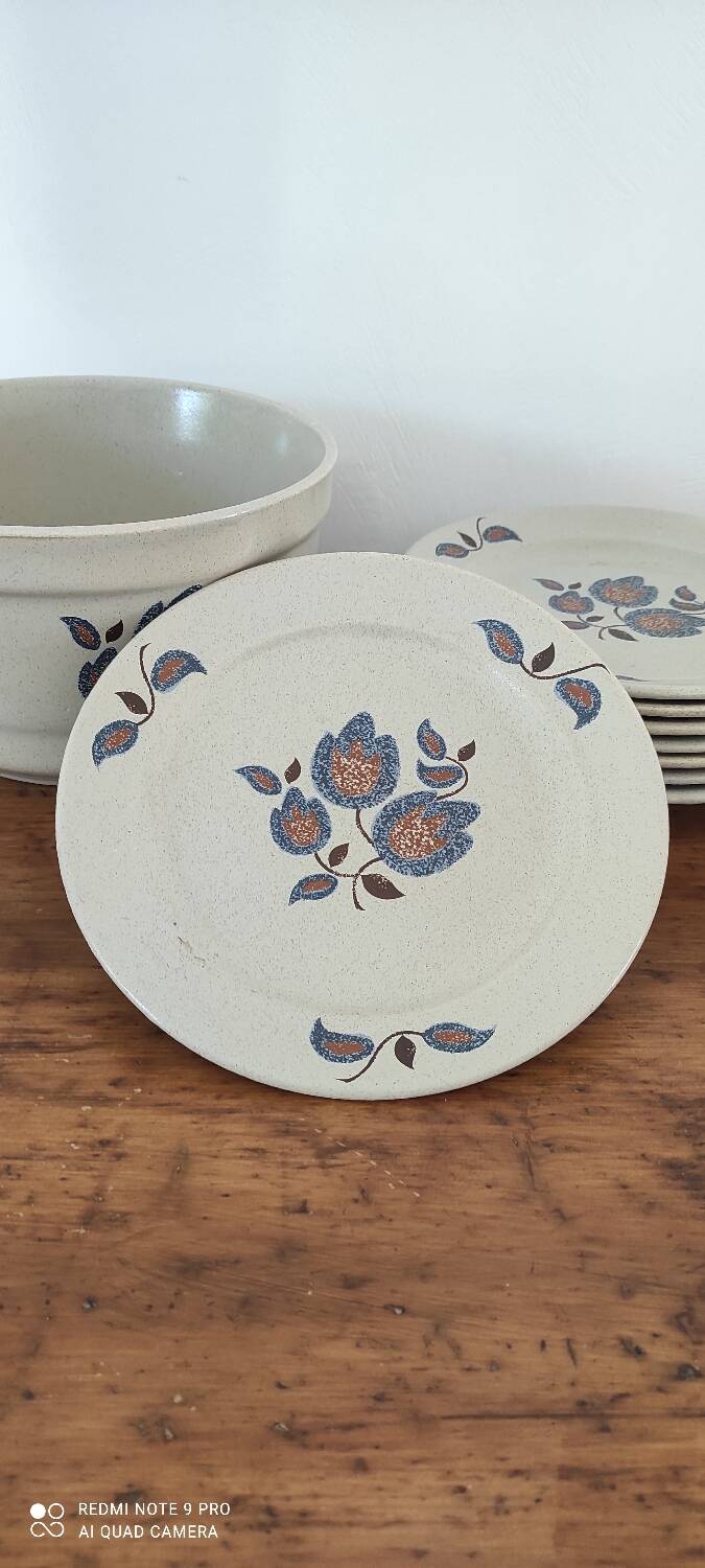 Saint Amand plate service