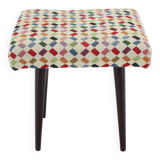 1960s Restored Beech Stool, Czechoslovakia