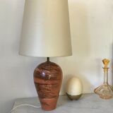 Raku ceramic lamp foot