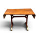 Old Thonet bistro table with drop-leaves.
