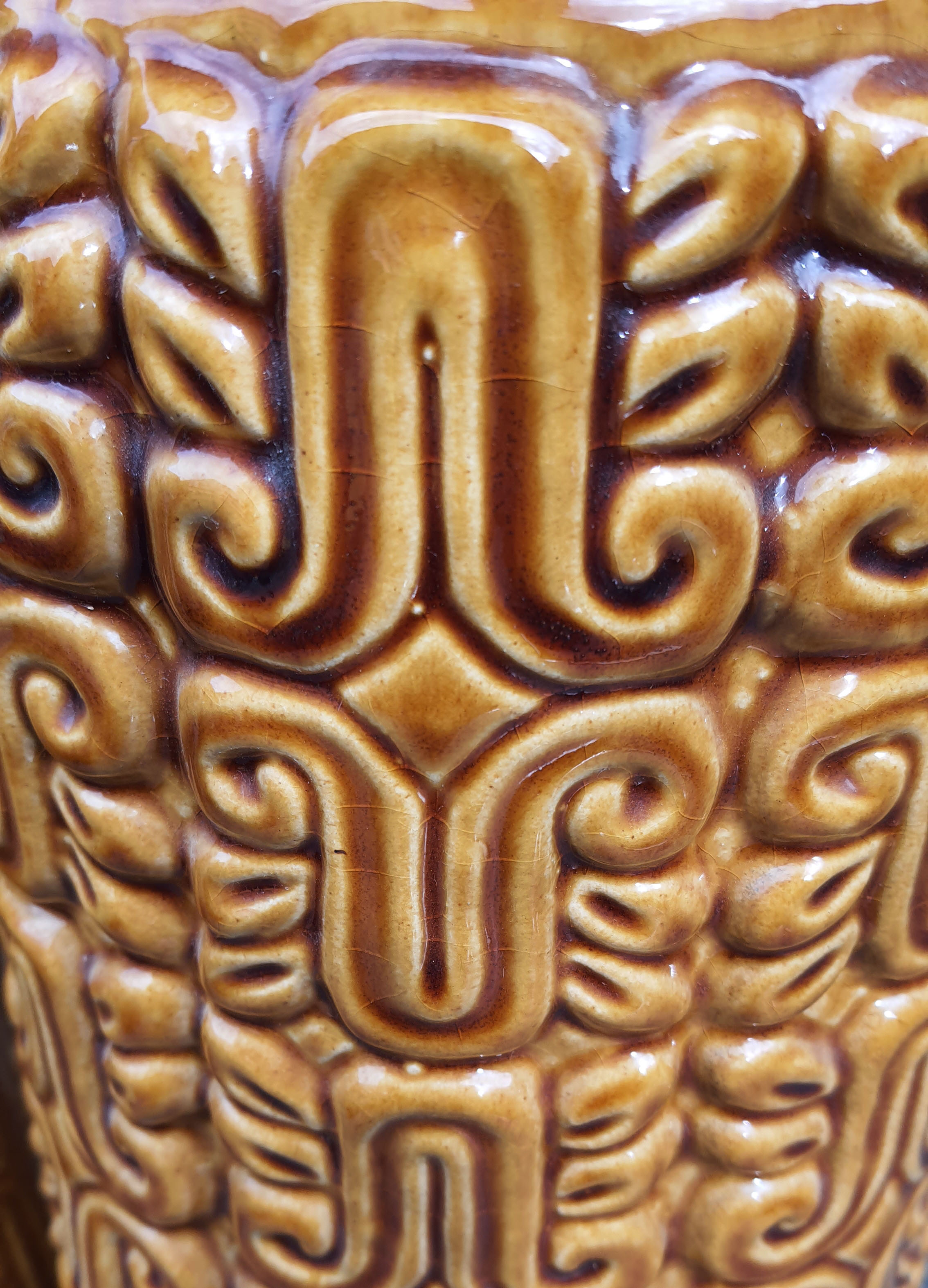 Pair of ceramic vases Scheurer Austria 1970