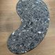Tubble table by Pode/Leolux composite marble Grigio Carnico 50's style